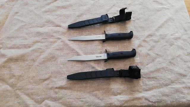 Нож ВЕКТОР Кизляр Суприм сталь AUS 8 и 420 HC смотреть онлайн