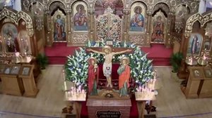 ЦАРСКИЕ ЧАСЫ, ВЕЧЕРНЯ С ВЫНОСОМ ПЛАЩАНИЦЫ. ВЕЛИКИЙ ПЯТОК. 30.4.2021, 11:00