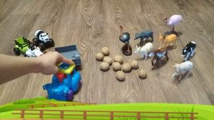 три кота и синий трактор