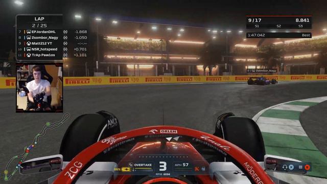 FIGHTING ON THE SAUDI STREETS! WOR Round 9 Saudi Arabia F1 22 смотреть онлайн