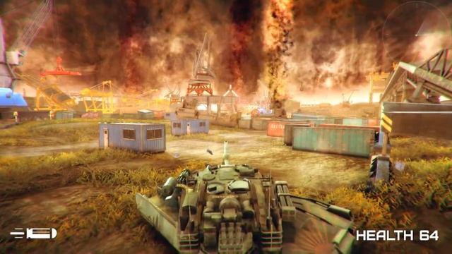 GEARGUNS - Tank offensive ... #4 играем ... 4 level смотреть онлайн