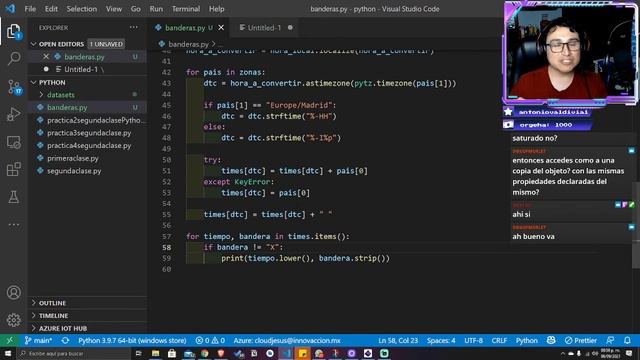 Clase 3 de programación en Python - brujeriatech смотреть онлайн
