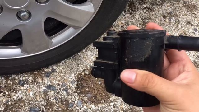 2009 Hyundai Sonata GLS Evaporative Canister Vent Valve P0455 & P0106