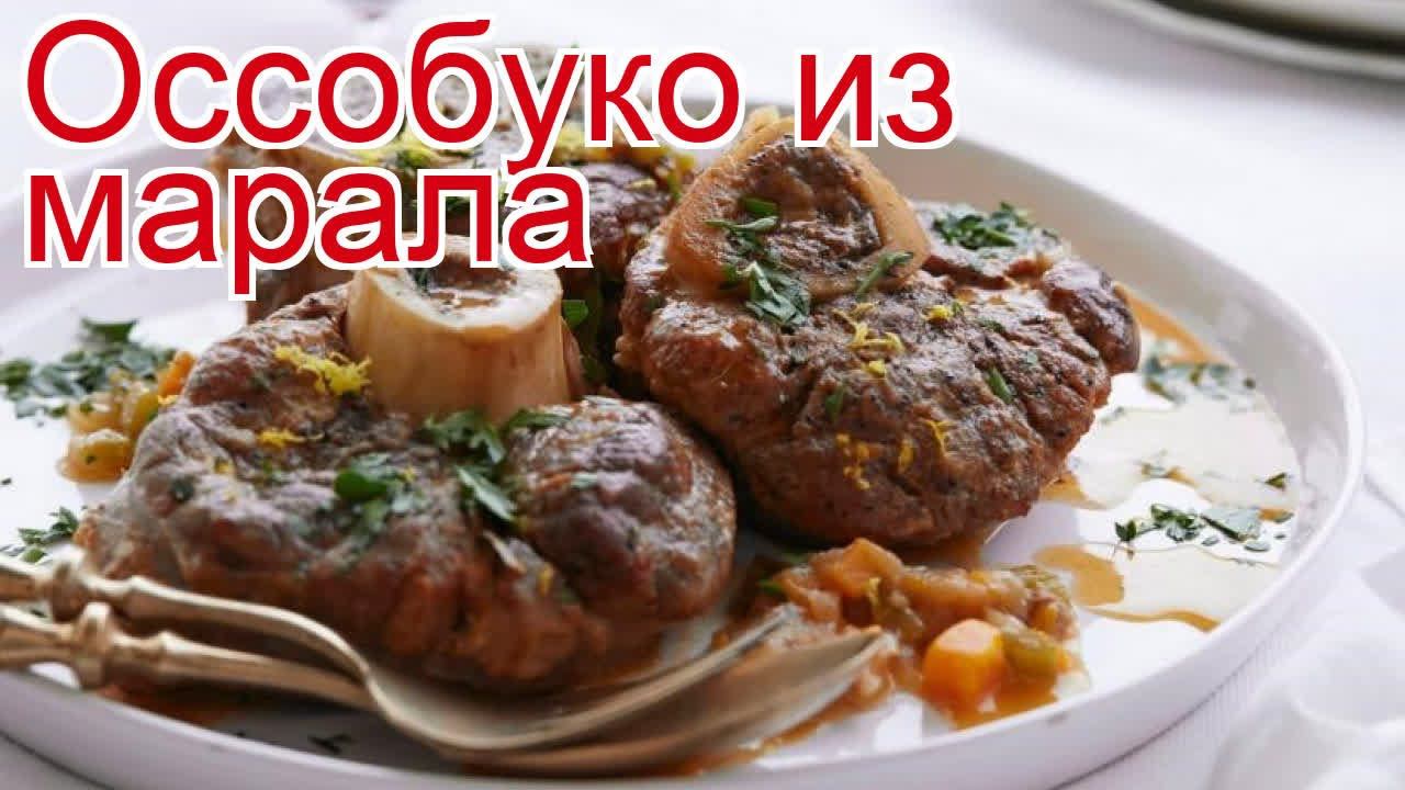 Рецепты из марала - как приготовить марала пошаговый рецепт - Оссобуко из марала за 135 минут смотреть онлайн