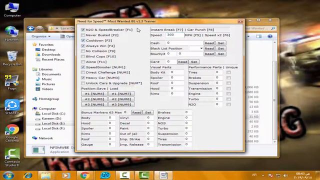 كيفية تحميل قائمة الغش في لعبة نيد فور سبيد موست ونتد | Need For Speed Most Wanted 2005 смотреть онлайн