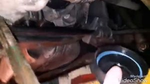 Замена топливного фильтра на VOLVO XC 70