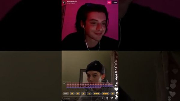 Griffin Gluck & Thomas Barbusca (Live Instagram chat)  2020