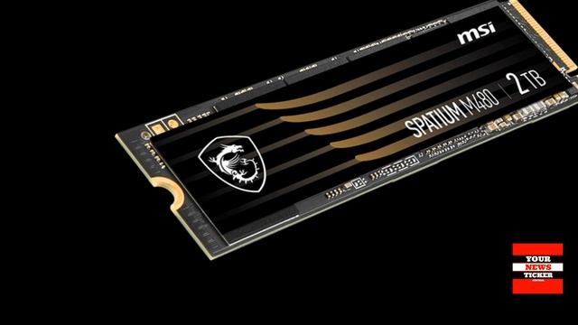 MSI Spatium M480 PCIe 4.0 NVMe SSD with massive heatsink смотреть онлайн
