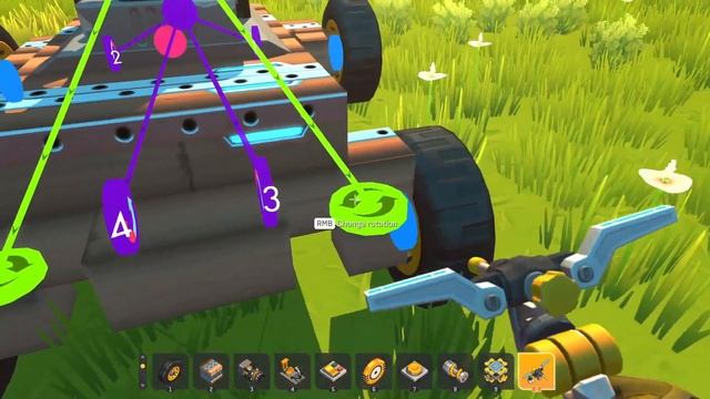 КАК СДЕЛАТЬ ЛЕТАЮЩУЮ  МАШИНУ В SCRAP MECHANIC ЗА 6 МИНУТ | СКРАП МЕХАНИХ ВЫЖИВАНИЕ