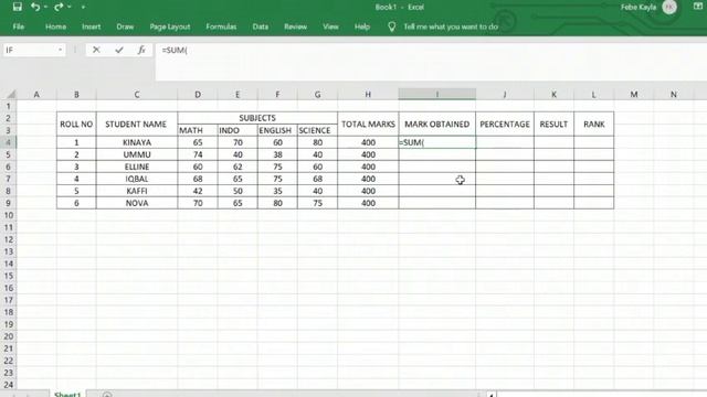 Procedure Text(how to create beautiful marksheet,formula,conditional formatting,rank,percentage,sum смотреть онлайн