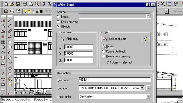 105 AutoCad 2002 Comando Wblock смотреть онлайн