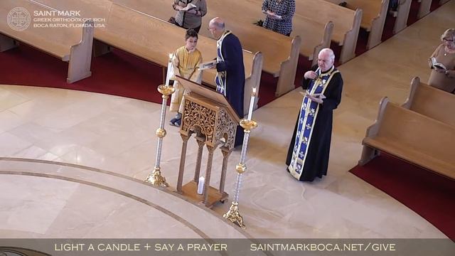 2024-02-15 Greek Orthodox Supplications (Paraklesis) To The Theotokos (Holy Virgin Mary) @ 10 AM ES