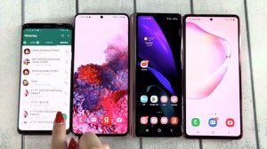Incoming Call WhatsApp Real Vs WhatsApp Fake Samsung Galaxy S8 A30s vs z Fold3