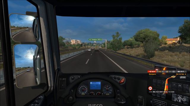 Euro Truck Simulator 2 - Italia - Cassino to Roma - Gameplay (PC HD) [1080p60FPS] смотреть онлайн