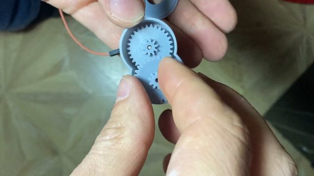 Понижающий трехступенчатый редуктор на 3d принтере