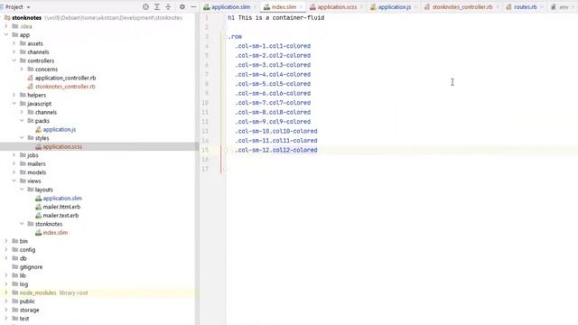 How the column grid system breaks work in Bootstrap 5 смотреть онлайн