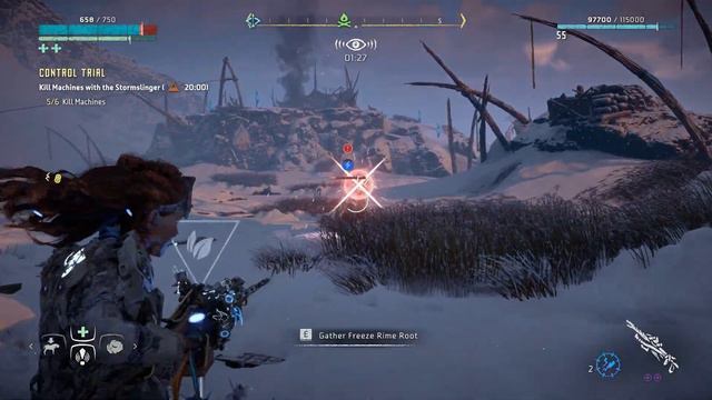 Horizon Zero Dawn Complete Edition: DLC The Frozen Wilds - Let's Play Part 6: The Cut Hunting Trial смотреть онлайн
