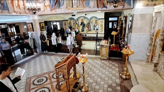 Божественная литургия в храме МинДА (22 мая 2023 г.) смотреть онлайн