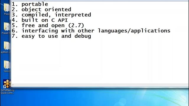 Python Training | Python Online Training | Online training Python live 1st class--(Prasad) смотреть онлайн
