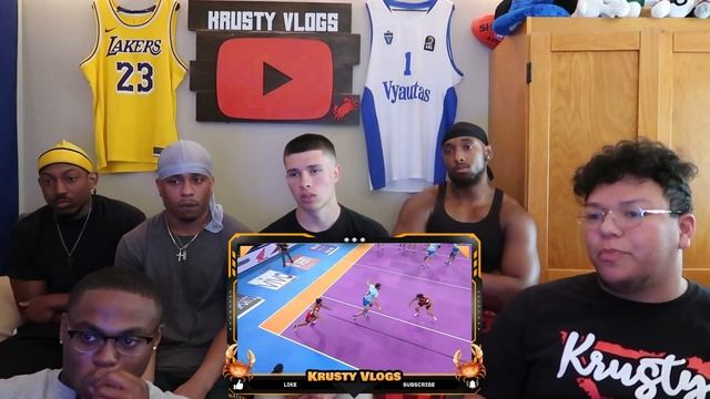 AMERICAN FOOTBALL PLAYERS REACT TO PRO KABADDI HIGHLIGHTS смотреть онлайн