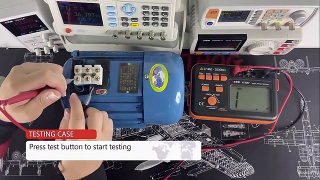 Megometro VICTOR VC60B смотреть онлайн