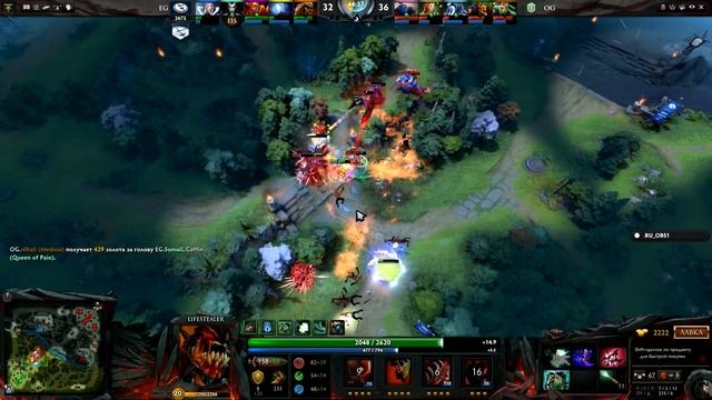 ЭПИЧНЫЙ МАТЧ ПЕРВОГО ДНЯ OG vs EG | The International 2016 смотреть онлайн