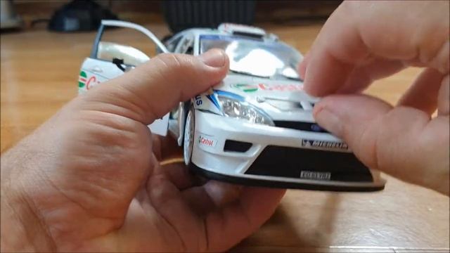 Diecast Ford focus WRC 1:18 Scale,SOLIDO смотреть онлайн