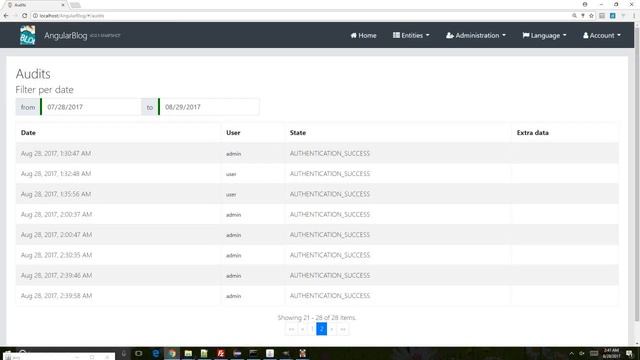 Angular 4 Spring Java JEE ... Demo Blog Full Stack Application смотреть онлайн