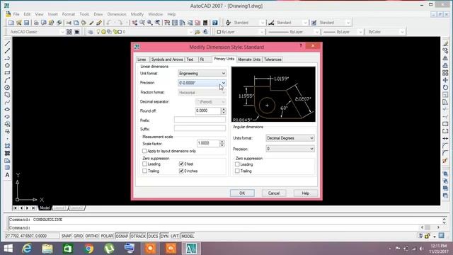 AutoCAD 2007 Basic Bangla Tutorial Part -1 dimontion style смотреть онлайн
