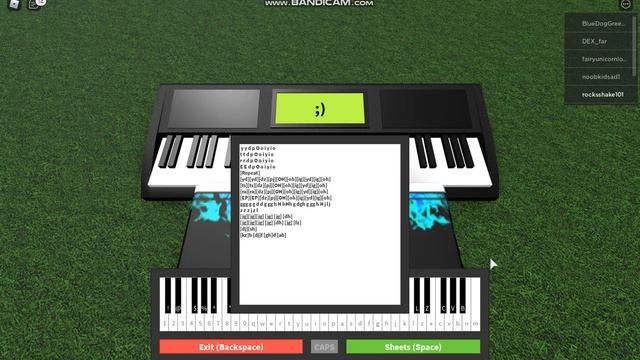 MEGALOVANIA :O (On Roblox Piano) смотреть онлайн