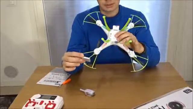 Syma X5HW FPV - Unboxing e recensione смотреть онлайн