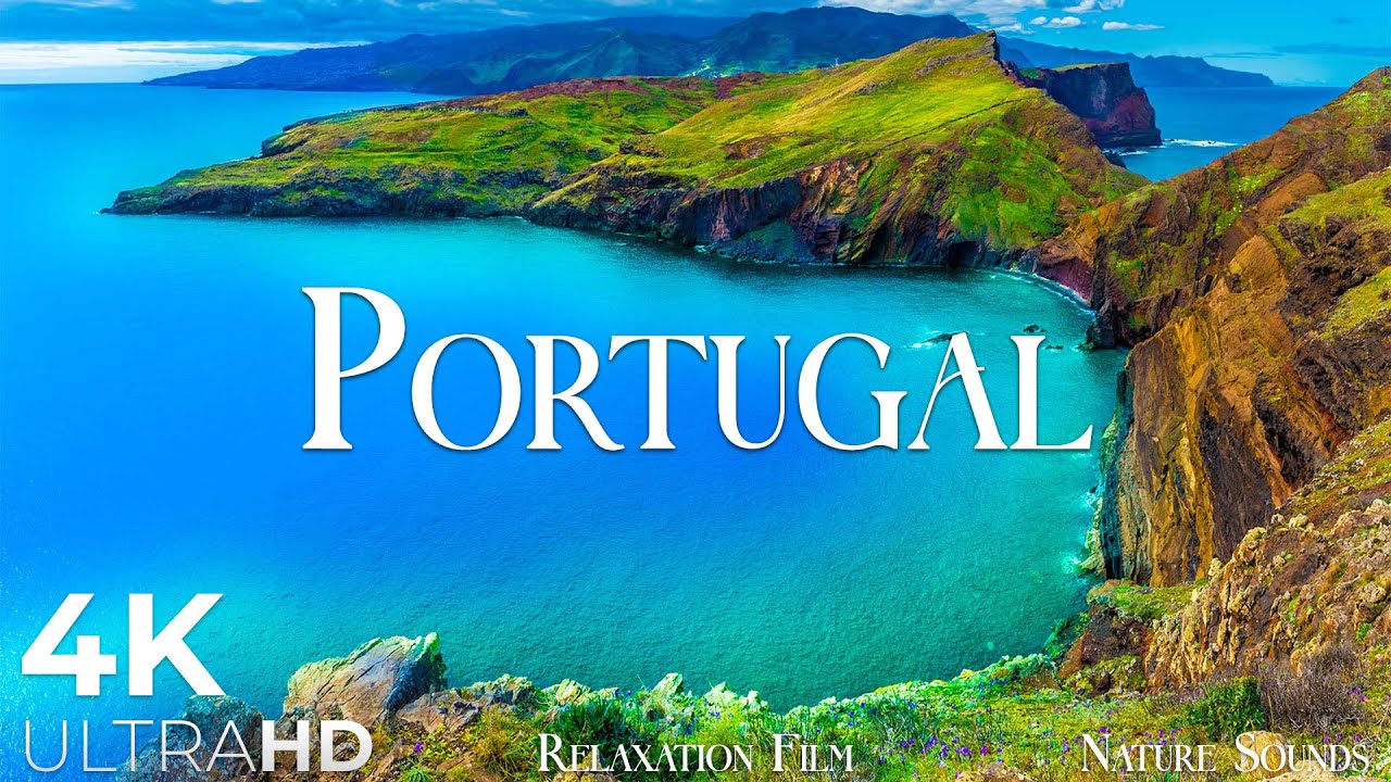 Portugal Beautiful Places In Europe Meditation Relaxing Music 4K Nature RelaxationFilm