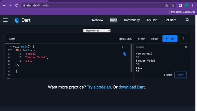 02 Dart - Map and forEach | Code Guru Tamil | Flutter Beginner Tutorial смотреть онлайн