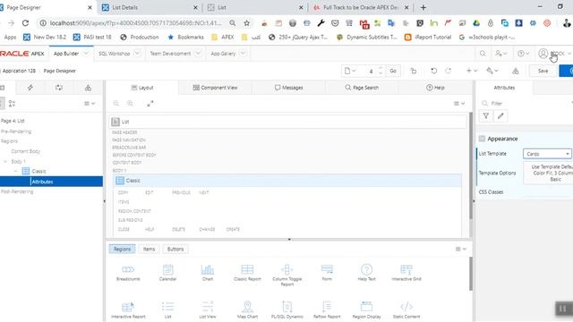User Defined Attributes for List Entry in oracle APEX смотреть онлайн