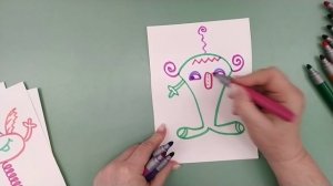 Рисуем ИНОПЛАНЕТЯН.