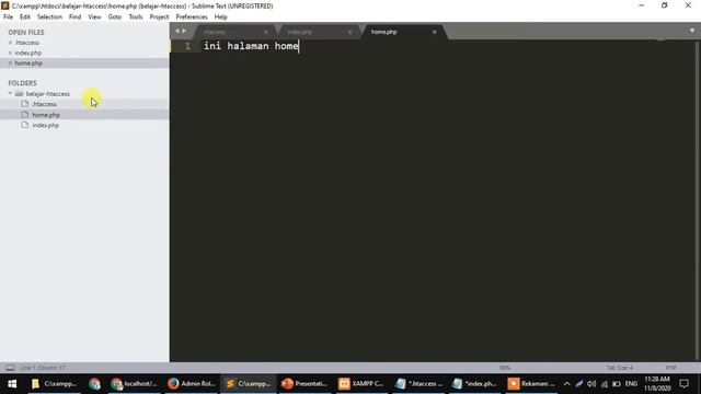 HILANGKAN .PHP DAN .HTML DENGAN HTACCESS UNTUK MEMPERCANTIK LINK WEBSITE PHP KITA смотреть онлайн