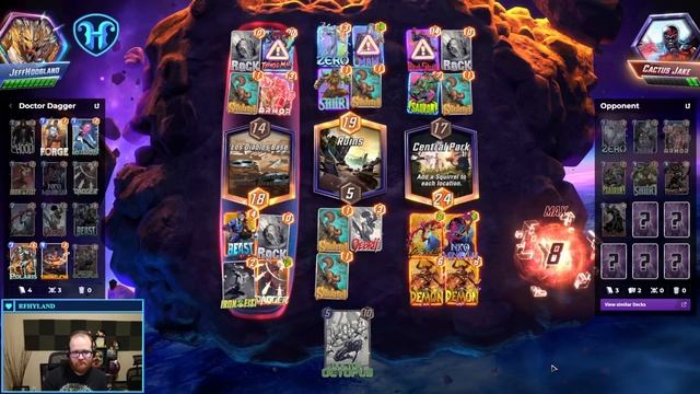 Dagger & Doctor Octopus win an Infinite Conquest - Marvel SNAP Deck Highlight & Gameplay смотреть онлайн