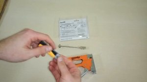 SPARTA Степлер мебельный регулируемый, со скобами 200 шт, тип скобы 53, 6-14 мм 42002