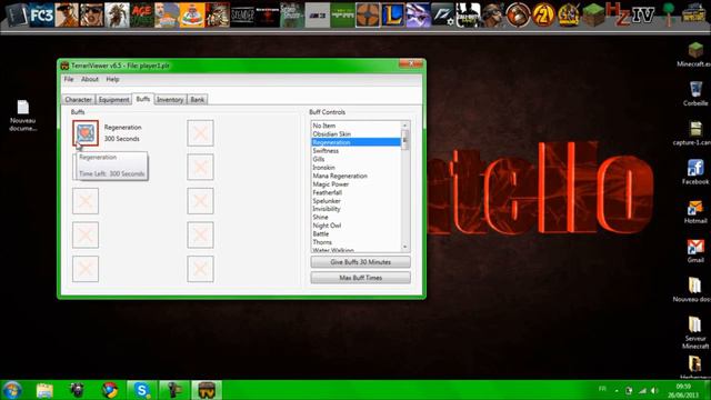[TUTO] Terraria - Avoir la vie max / Mana max / stuff,armes légendaires / se giver items / Encore + смотреть онлайн