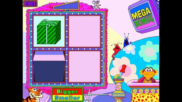 Sesame Street: Get Set To Learn! (1996) PC Gameplay