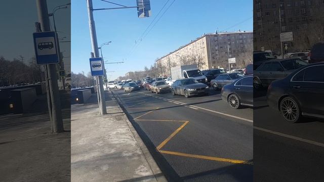 Спецсигналы на Ленинском Проспекте, Москва смотреть онлайн