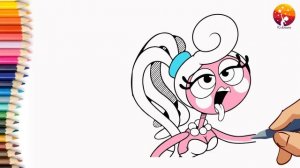 Сурет  салу Мама длинные ноги  | Как нарисовать Мама длинные ноги | How to draw  Mommy Long Legs