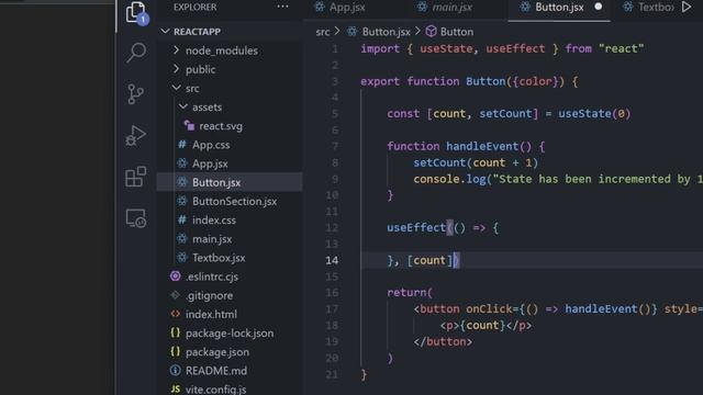 React JS Tutorial - #5 - Event Handling смотреть онлайн