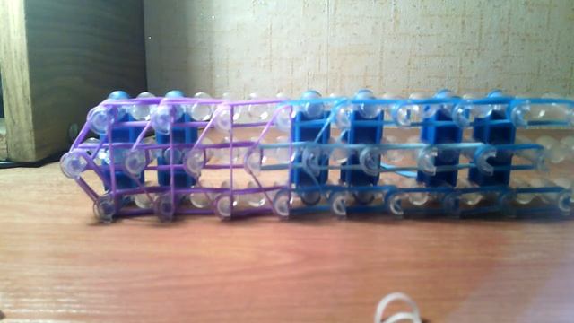 Фигурка "Ракета". Из резинок "Rainbow loom". Урок №2. Часть 1. смотреть онлайн