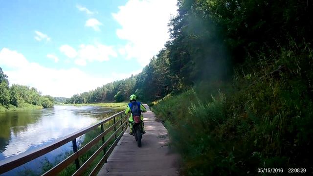Дальняк до Звенигорода на Regulmoto и Kayo.Часть 1 смотреть онлайн