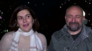 Халит Эргенч и Бергюзар Корель, первое интервью после рождение их дочери Лейлы.