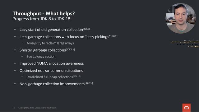 JDK 8 to JDK 18 in Garbage Collection: 10 Releases, 2000+ Enhancements смотреть онлайн