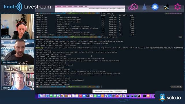Istio Spire Integration with Workloads on K8S & VMs смотреть онлайн