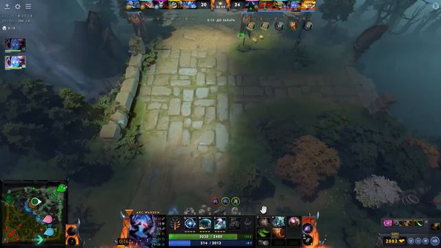 1000 РУКИЙ ЗАСПАМ ТОП 1 ГЕРОЯ АРК ВАРДЕН В 7.32🔥ARC WARDEN DOTA 2 смотреть онлайн