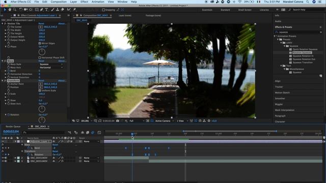 UNIQUE SQUEEZE TRANSITIONS!! (with FREE presets) - Adobe After Effects Tutorial смотреть онлайн